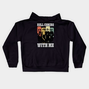 HELL COMING WITH ME Kids Hoodie